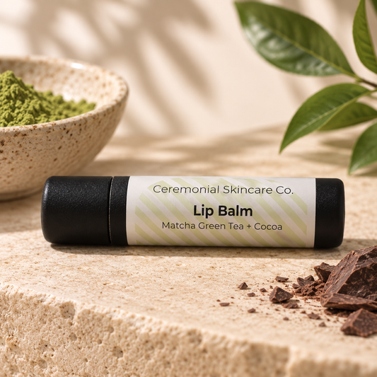 MatchaCocoa Lip Balm