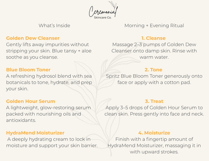 Trial Size Rooted Ritual 4-Piece Collection