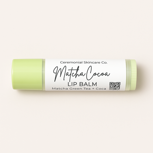 MatchaCocoa Lip Balm