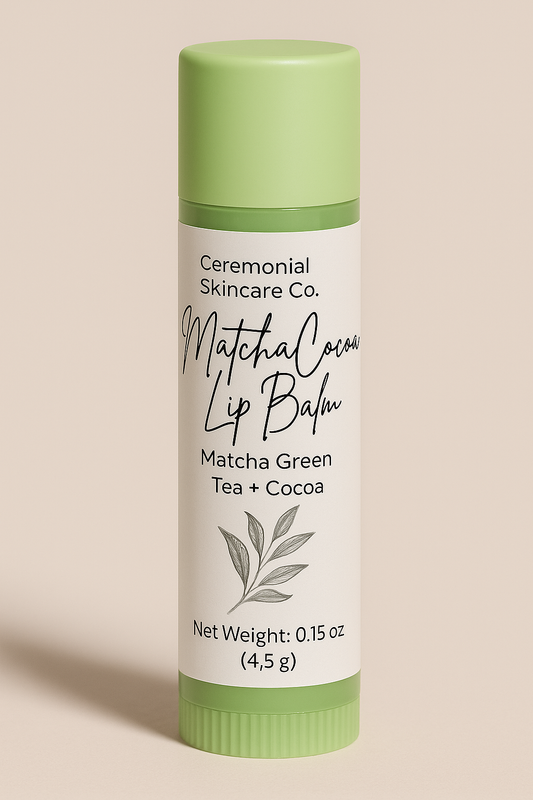 MatchaCocoa Lip Balm