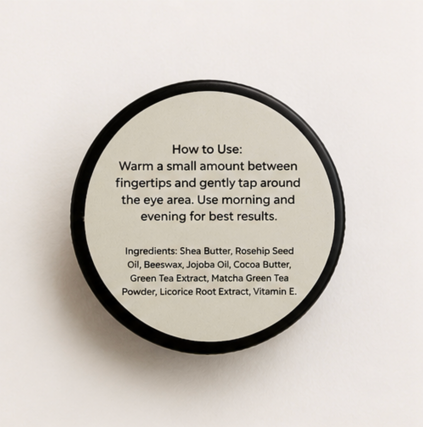 GreenTea Under Eye Balm