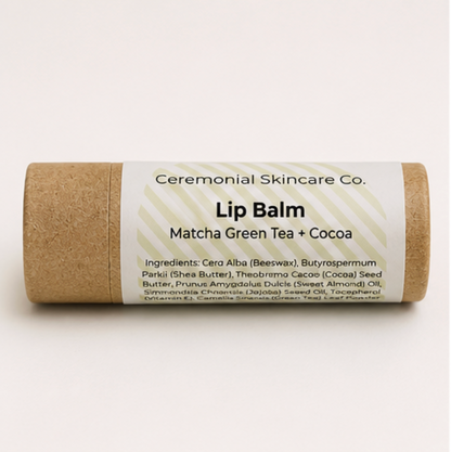 MatchaCocoa Lip Balm