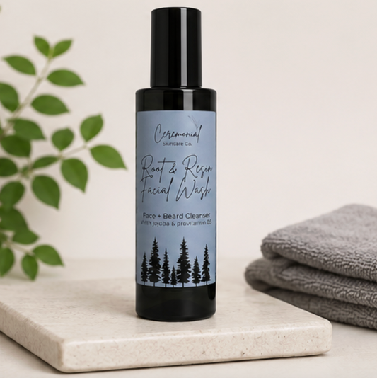 Root & Resin Face + Beard Cleanser