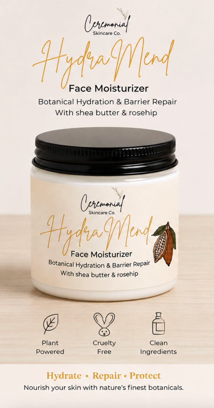 HydraMend Facial Moisturizer